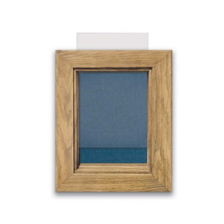 United Visual Products Outdoor Enclosed Combo Board, 48"x36", White Frame/Green & Rubber UVCB4836ODW-GREEN-RUBBER